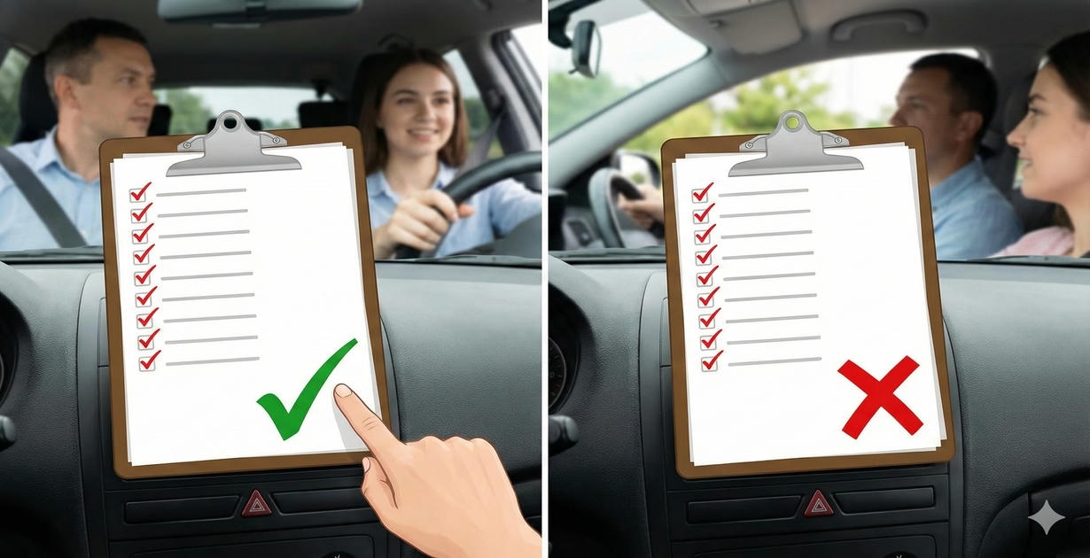 Irish driving test Grade 2 faults explained