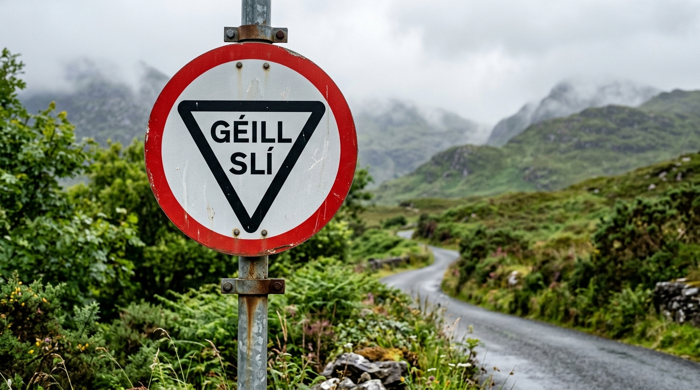 What is 'Géill Slí'? How to Navigate Irish-Language Road Signs