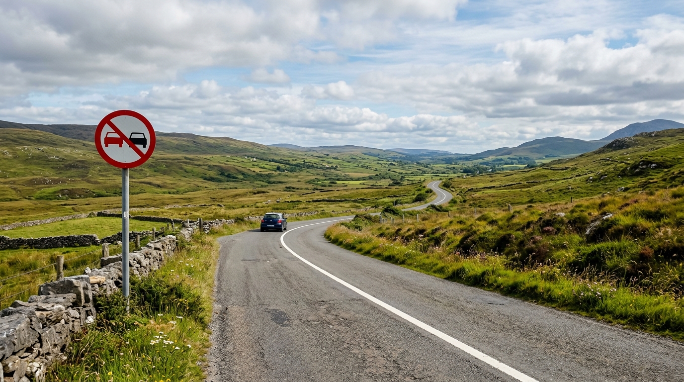 Safe Overtaking in Ireland: Understanding Solid Lines and Passing Lanes