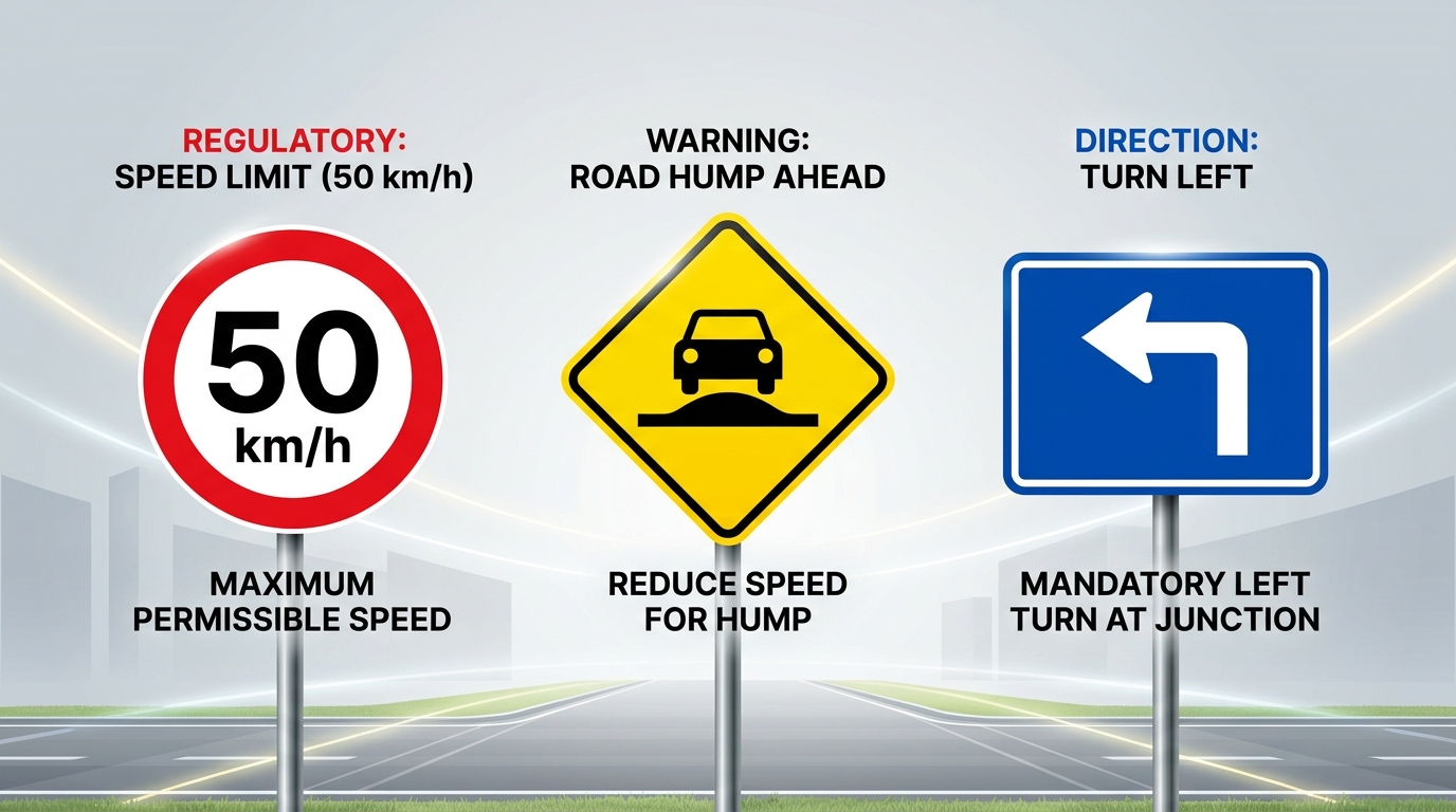 The Complete Irish Traffic Sign Shapes & Colors Cheat Sheet