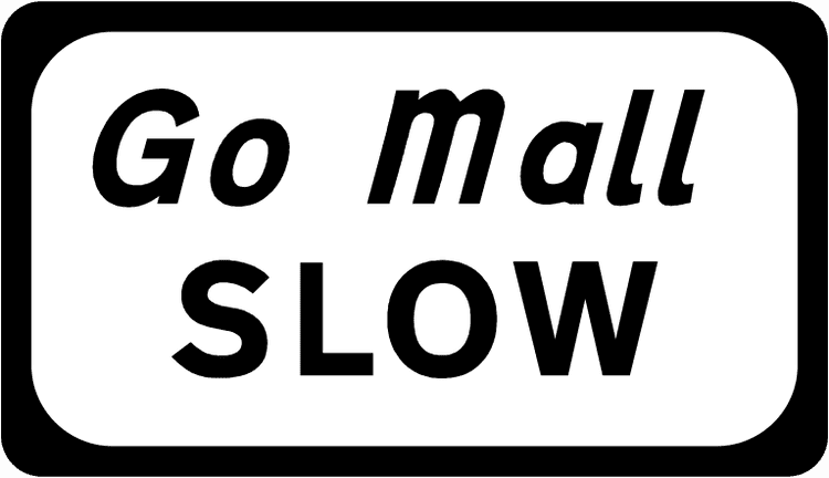 Irish Traffic Sign: Slow A common road sign in Ireland for slow. Driving Theory Test revision.
