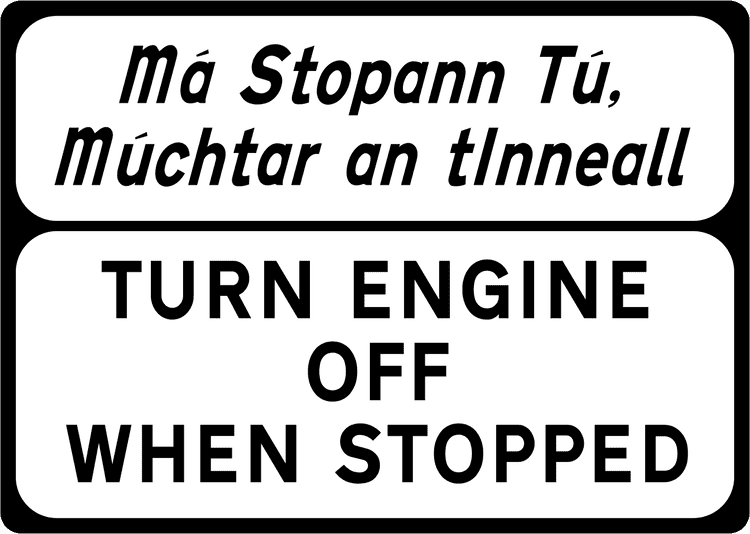 Turn Off Engine When Stopped